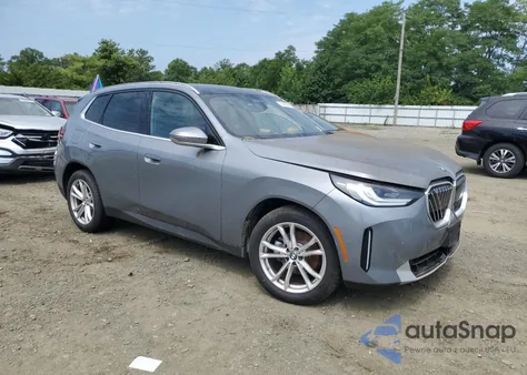 2025 BMW X3 30 xDrive from USA, damaged, VIN 5UX53GP07S9Z26761